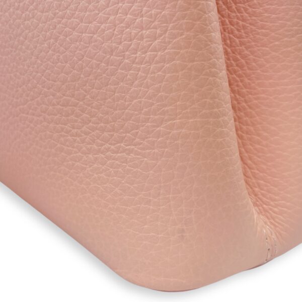 Capucines Pink Top Handle Bag in Taurillon Leather, Gold hardware - Image 10