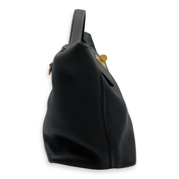 24/24 29 Black in Togo/Swift, Gold hardware - Image 4