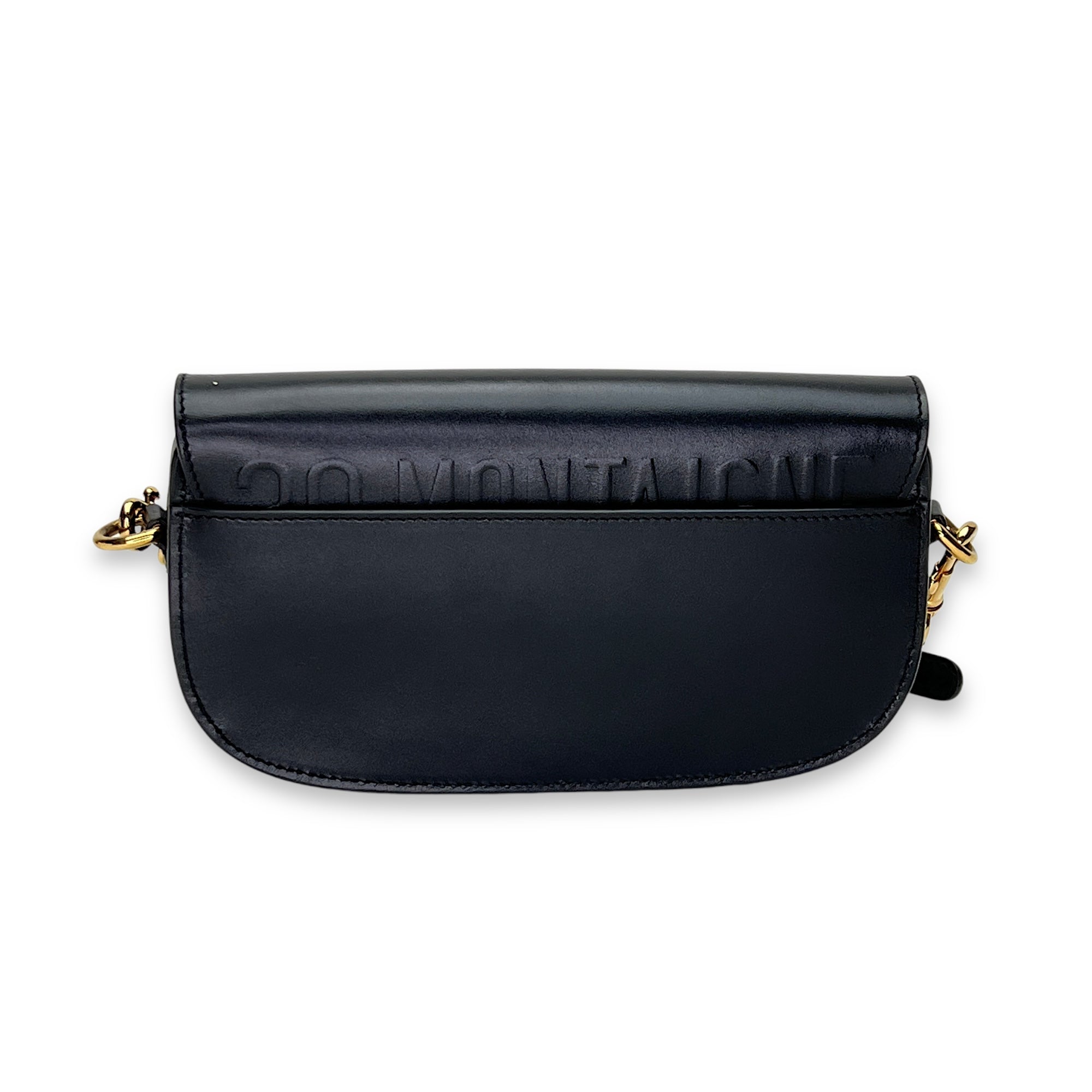 Bobby East West Crossbody bag in Calfskin, Gold Hardware - Image 3
