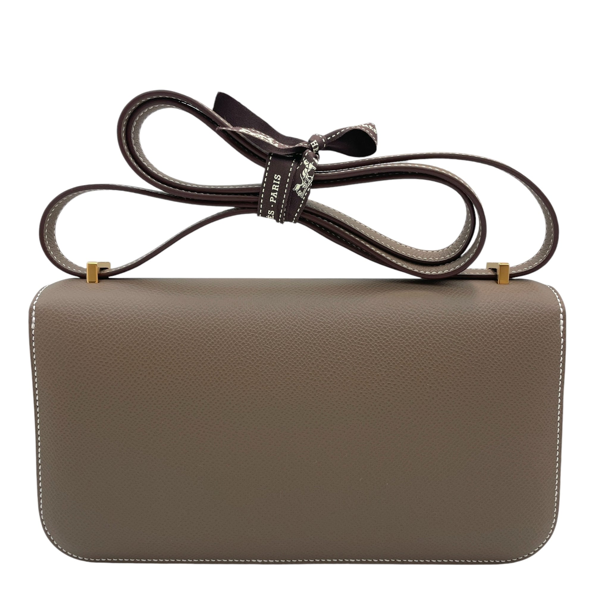 Constance Elan Etoupe in Epsom, Gold hardware - Image 3