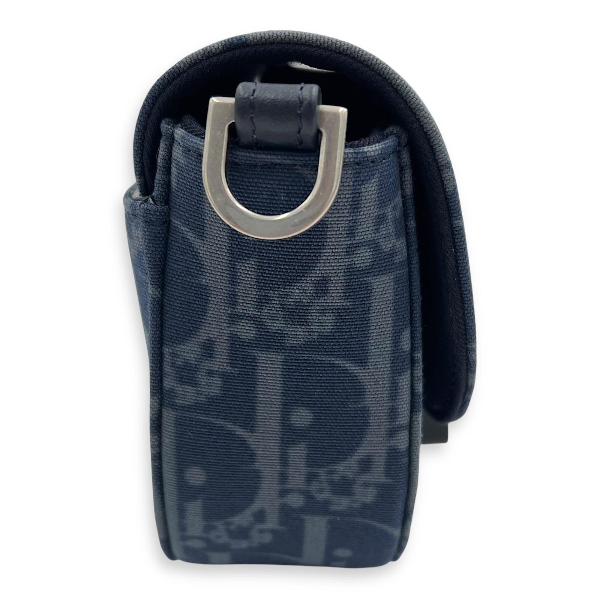 Dior Tears Saddle Blue Crossbody Bag in Denim, Lacquered Metal hardware - Image 6