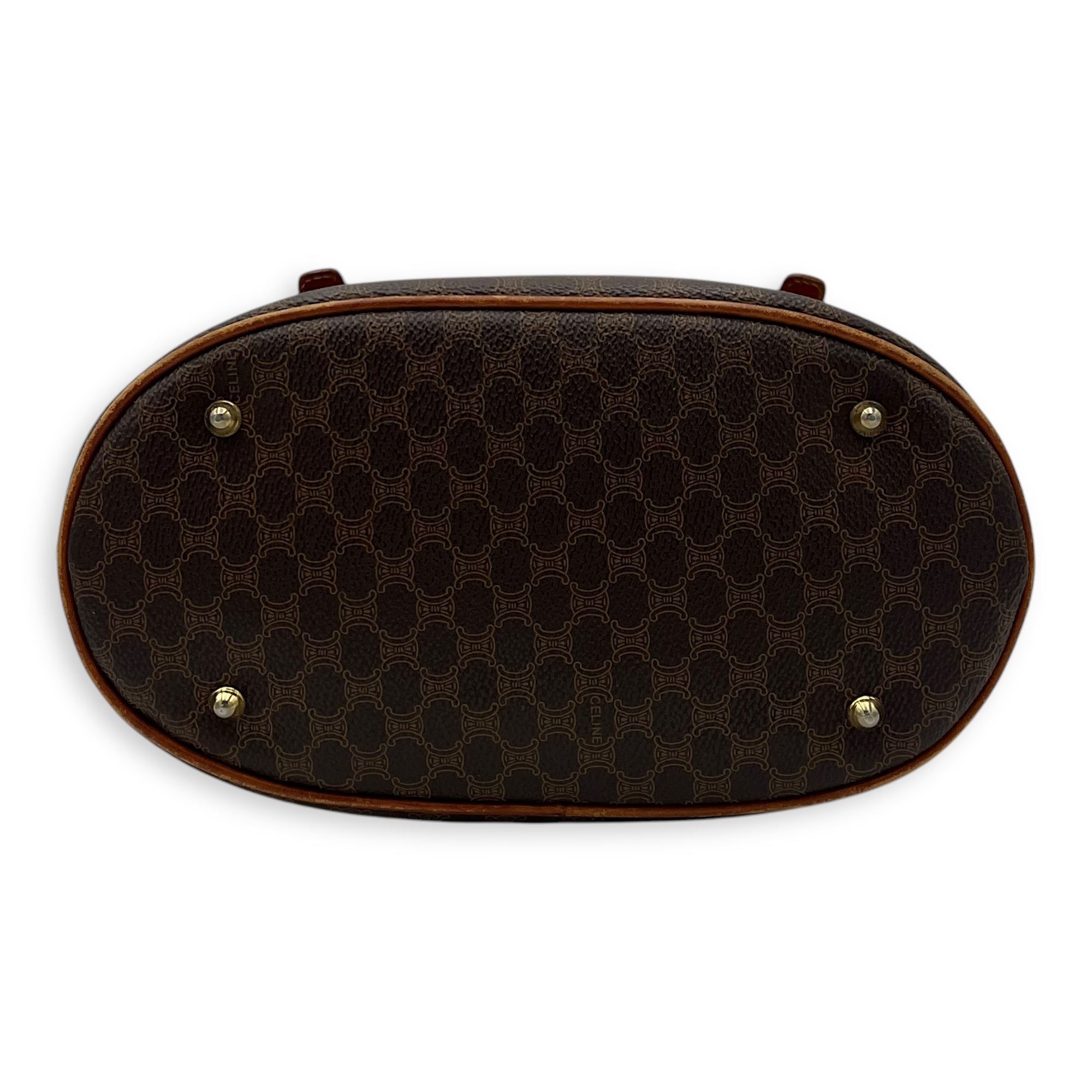 Macadam Shoulder Bag Brown in Coated Canvas, Gold hardware - Image 8