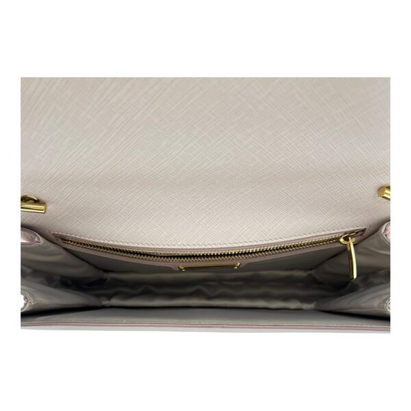 Vara Bow Pink Crossbody Bag in Calfskin, Gold hardware - Image 7