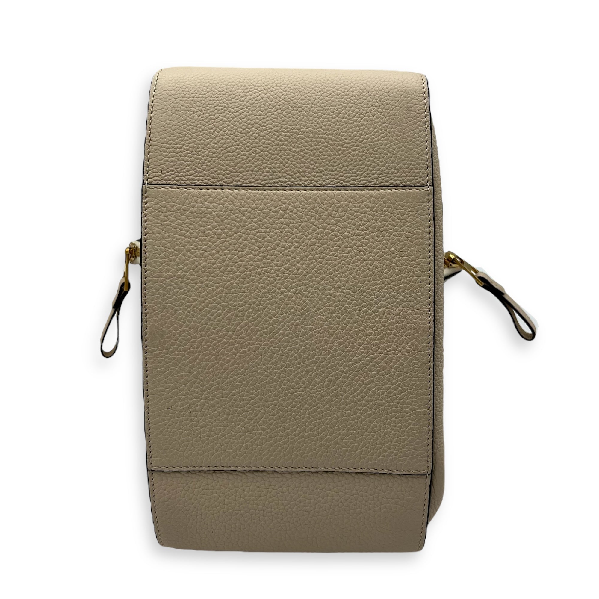 Hammock Small Beige Shoulder Bag in Calfskin, Gold hardware - Image 8