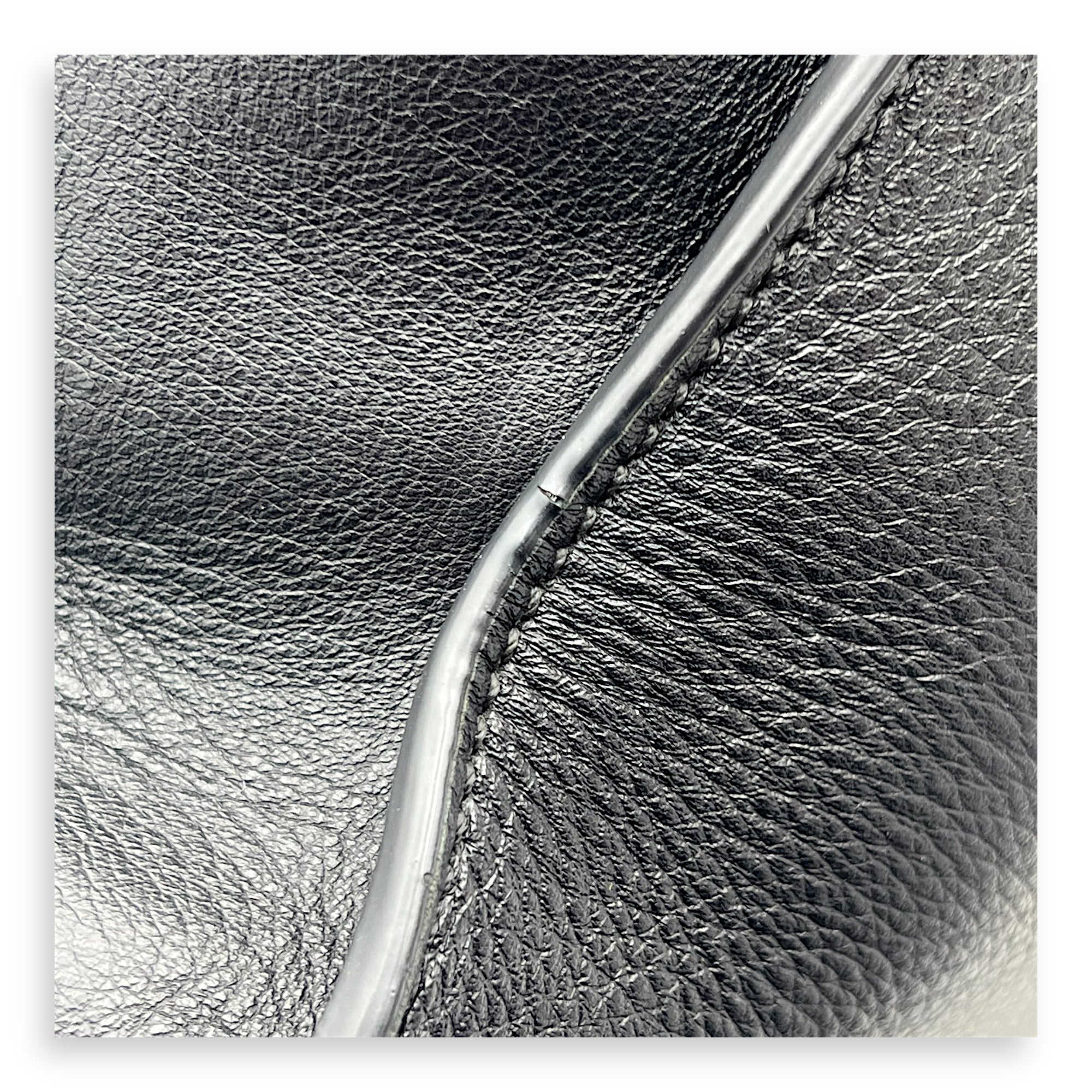 Peekaboo Top Handle Bag Medium Black in Calfskin, Gold hardware - Image 7