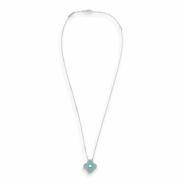 2022 Holiday Pendant Necklace in Vert Celadon